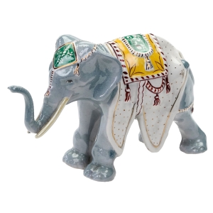 STEATYT KATOWICE GRATKA DLA KOLEKCJONERA SŁOŃ INDYJSKI DUŻA FIGURA