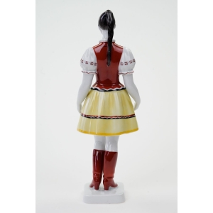 70204 HOLLOHAZA DUŻA FIGURA NIEWIASTY W STROJU LUDOWYM (4).JPG