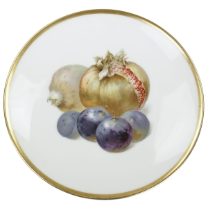 THOMAS ROSENTHAL OWOCOWA PATERA GRANATY I ŚLIWKI 19,3 CM