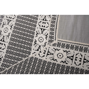 70354 MUŚLIN I KORONKI ŚLICZNY STARY OBRUS 205 X180 CM (3).JPG