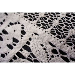 70354 MUŚLIN I KORONKI ŚLICZNY STARY OBRUS 205 X180 CM (4).JPG