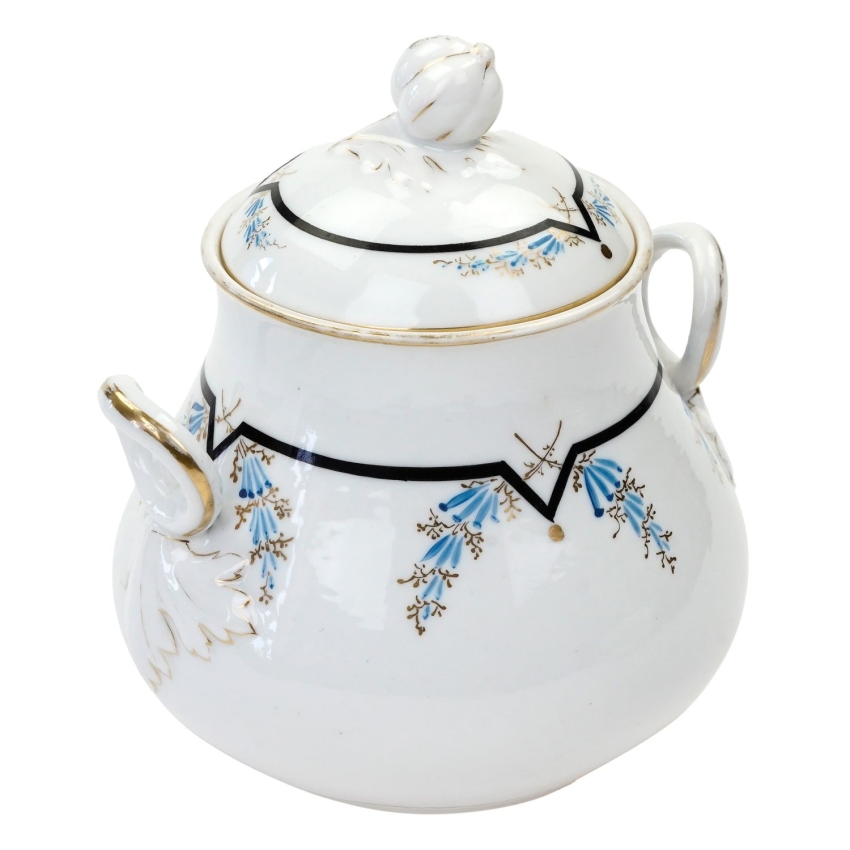 70358 ALLUAUD BIEDERMEIER LIMOGES DUŻA RĘCZNIE MALOWANA CUKIERNICA ZABYTEK (1).jpg