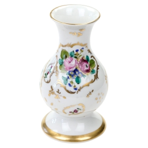 BIEDERMEIER NIEZWYKŁY DUŻY RĘCZNIE MALOWANY WAZON