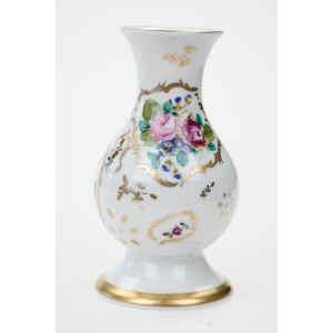 70375 BIEDERMEIER NIEZWYKŁY DUŻY RĘCZNIE MALOWANY WAZON (2).JPG