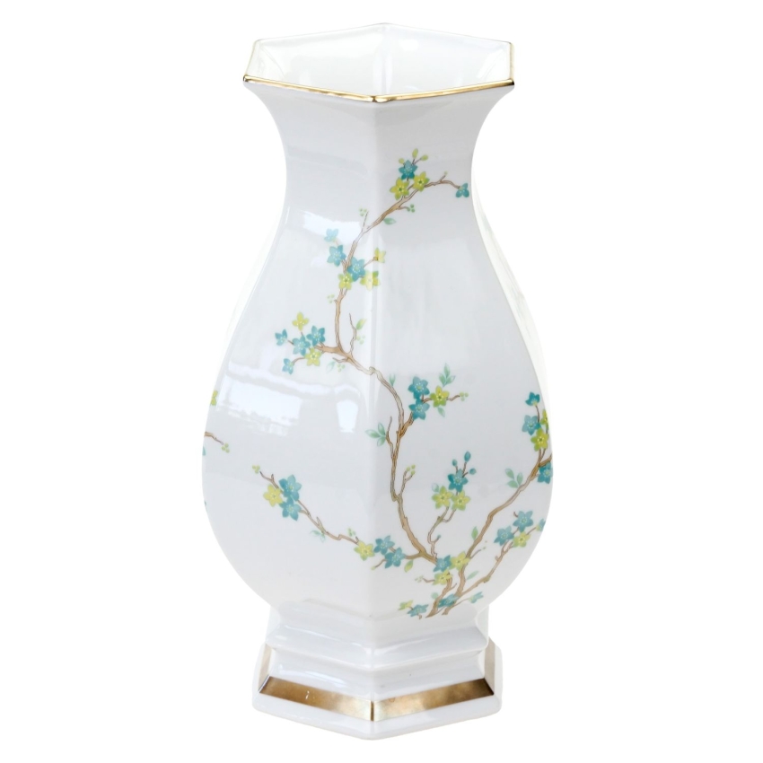 70382 SELTMANN ŚLICZNY WYSOKI GRANIASTY WAZON W KWIATY W STYLU ORIENTALNYM (1).jpg