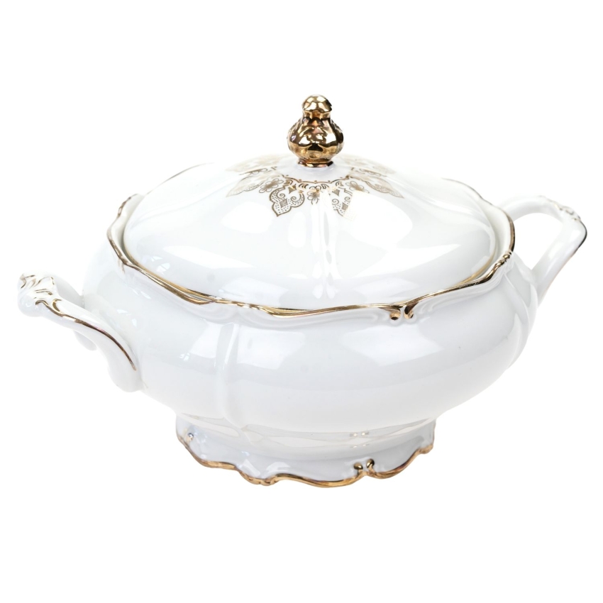 70386 WUNSIEDEL PIĘKNA WAZA TERYNA KOŚĆ SŁONIOWA I ZŁOCENIA (1).jpg