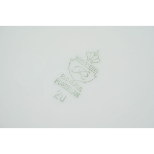 70386 WUNSIEDEL PIĘKNA WAZA TERYNA KOŚĆ SŁONIOWA I ZŁOCENIA (8).JPG