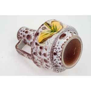 70391 FAT LAVA CERAMICZNY WAZON Z UCHEM W KWIATY (5).JPG