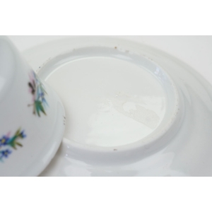 70479 BIEDERMEIER RĘCZNIE MALOWANE KWIATUSZKI FILIŻANKA ZE SPODKIEM (5).JPG