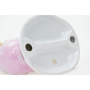 70482 PIĘKNA PORCELANOWA FIGURA RĘCZNIE MALOWANA NIEWIASTA Z MALEŃSTWEM (6).JPG
