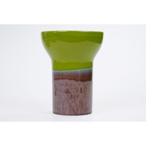 70494 CERAMICZNY BARWNY WAZON O CIEKAWYM KSZTAŁCIE (2).JPG