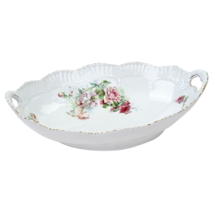 DUŻY KOSZ PATERA NA OWOCE W RÓŻE