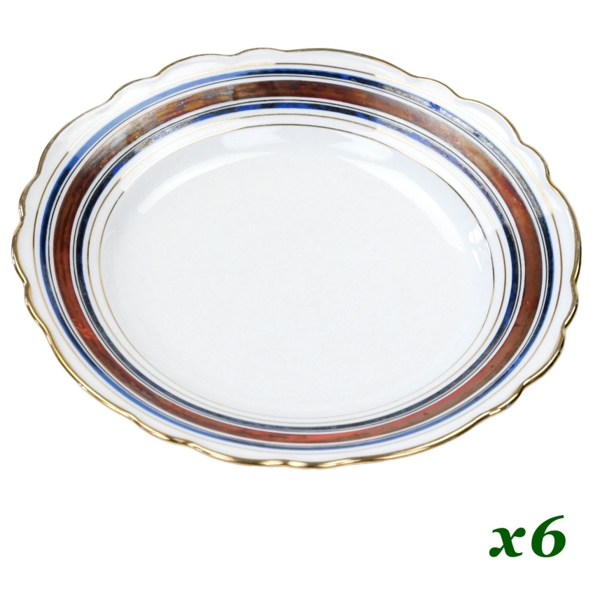 70606 MEISSEN C. TEICHERT KOMPLET ZABYTKOWYCH TALERZY (1).jpg