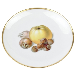 THOMAS ROSENTHAL CUDOWNA OWOCOWA PATERKA PIGWA I ORZECHY ŚR. 19,7 CM