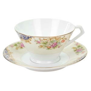 70703 NORITAKE KOLEKCJONERSKA RĘCZNIE MALOWANA FILIŻANKA ZE SPODKIEM (1).jpg