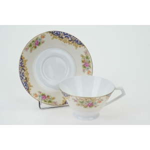 70703 NORITAKE KOLEKCJONERSKA RĘCZNIE MALOWANA FILIŻANKA ZE SPODKIEM (4).JPG