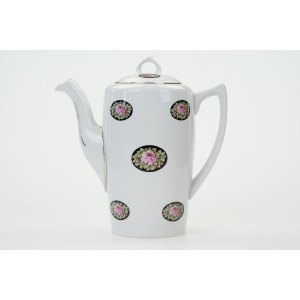 70771 STARY DZBANEK DO KAWY KWIATOWE MEDALIONY (2).JPG