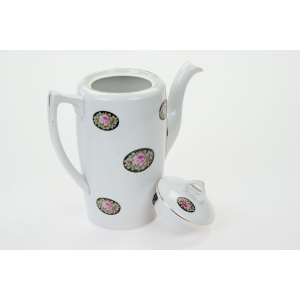 70771 STARY DZBANEK DO KAWY KWIATOWE MEDALIONY (4).JPG