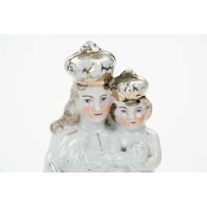 70851 SCHATZLAR MATKA BOSKA Z DZIECIĄTKIEM PORCELANOWA FIGURA RĘCZNIE MALOWANA (2).JPG