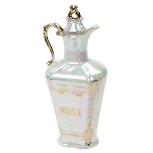 70984 ŚLICZNA PORCELANOWA KARAFKA OPALIZOWANA NA OLEJ (1).jpg