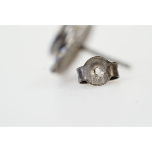 71015 SREBRO KOLCZYKI NA SZTYFTACH MUSZELKI ŚLIMACZKI Z MASĄ PERŁOWĄ WAGA 2,8 G (5).JPG