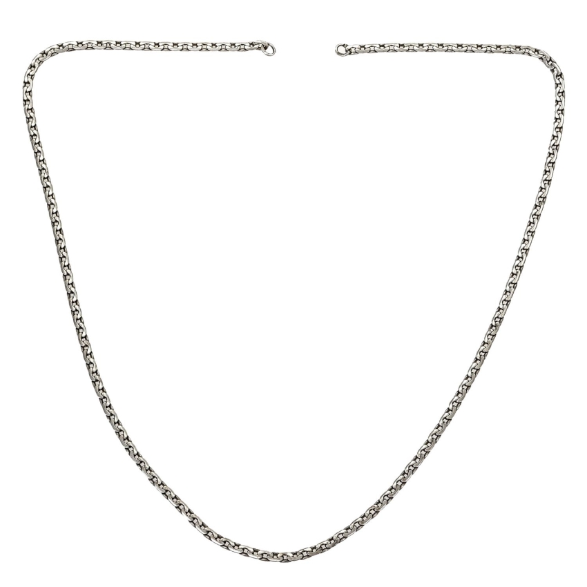 71017 SREBRNY ŁAŃCUSZEK PANCERKA 51 CM SREBRO PR. 925 WAGA 12,2 G (1).jpg
