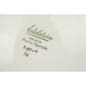 71025 EDELSTEIN MARIA-THERESIA PIĘKNA WAZA KOŚĆ SŁONIOWA I KOLOROWE KWIATY (7).JPG