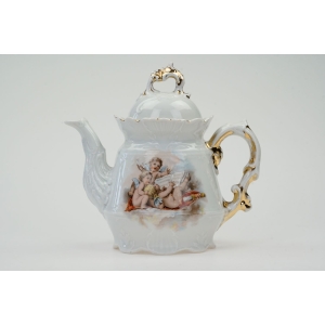 71036 SECESJA CZAJNIK DZBANEK DO HERBATY Z AMORKAMI (2).JPG