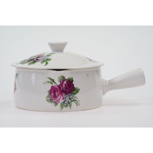 71165 PORCELAINE DE PARIS RONDEL NACZYNIE Z POKRYWĄ W KWIATY (2).JPG