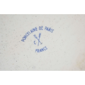 71165 PORCELAINE DE PARIS RONDEL NACZYNIE Z POKRYWĄ W KWIATY (5).JPG