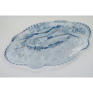 55604 HORTENSJAZĄBKOWICE OWALNA PATERA TACA BŁĘKITNA (4).JPG