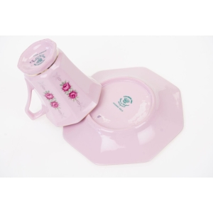69701 LEANDER FILIŻANKA ZE SPODKIEM RÓŻOWA PORCELANA RÓŻYCZKI (5).JPG