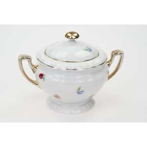 71392 HUTA FRANCISZKA POTSDAM SERWIS DO KAWY DLA 4 OSÓB KOLOROWE KWIATKI (7).JPG