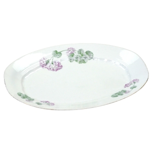 71439 C.T. ALTWASSER OWALNY DUŻY PÓŁMISEK FIOLETOWE PELARGONIE 1926 ROK (1).jpg