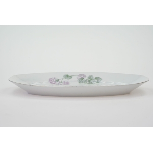 71439 C.T. ALTWASSER OWALNY DUŻY PÓŁMISEK FIOLETOWE PELARGONIE 1926 ROK (2).JPG