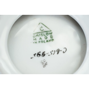 71536 ĆMIELÓW POLSKI NEW LOOK Z. PRZYBYSZEWSKA 1957 ROK POPIELNICZKA CZARKA (4).JPG