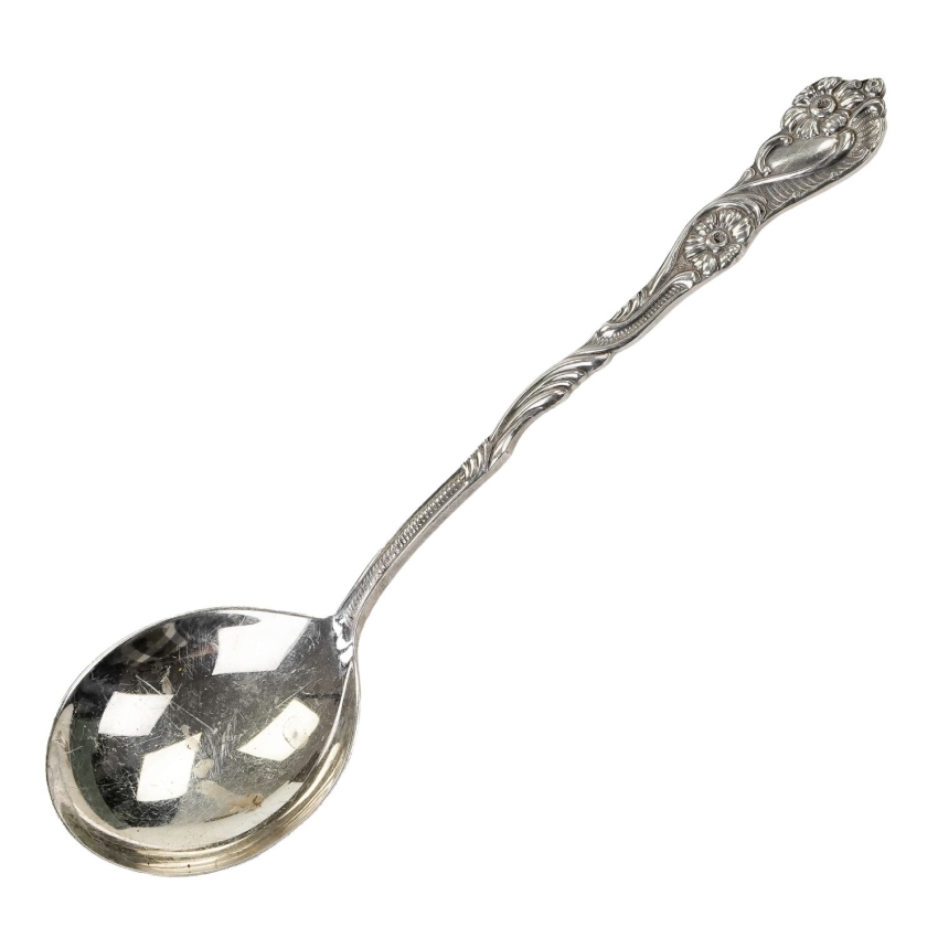 71825 SZWECJA EXTRA PRIMA ŁYŻKA DO ŚMIETANKI DESERÓW BOGATO DEKOROWANA (1).jpg