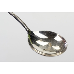 71825 SZWECJA EXTRA PRIMA ŁYŻKA DO ŚMIETANKI DESERÓW BOGATO DEKOROWANA (3).JPG