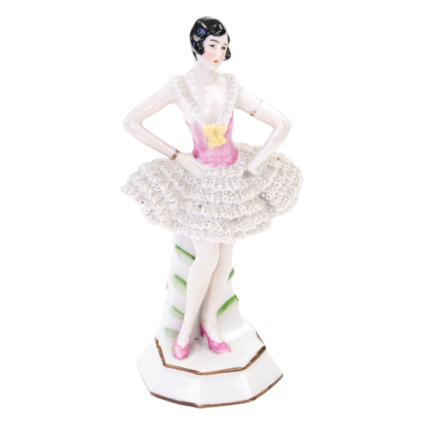 71870 NIEMCY CUDOWNA STARA FIGURA TANCERKA W KRYNOLINACH (1).jpg