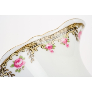 71882 BERNARDAUD LIMOGES OKAZAŁY MLECZNIK W RÓŻYCZKI KWIATOWE BORDIURY (4).JPG