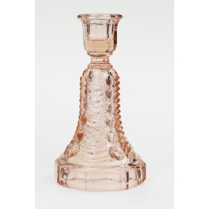 56708 VAL SAINT LAMBERT EDWARD CUDOWNY ŚWIECZNIK RÓŻOWO-ŁOSOSIOWY (2).JPG