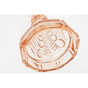 56708 VAL SAINT LAMBERT EDWARD CUDOWNY ŚWIECZNIK RÓŻOWO-ŁOSOSIOWY (6).JPG