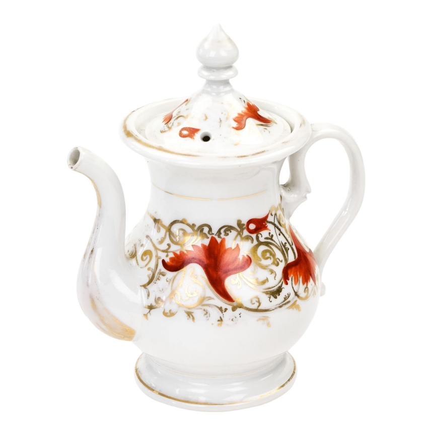 72115 BIEDERMEIER RĘCZNIE MALOWANE KWIATY DZBANEK DO KAWY (1).jpg