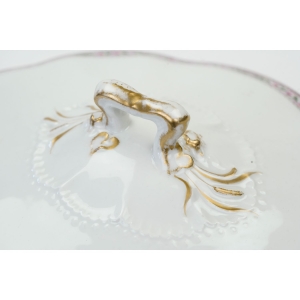 72123 LIMOGES C. AHRENFELDT SECESYJNA WAZA TERYNA KWIATOWY SZLACZEK (3).JPG