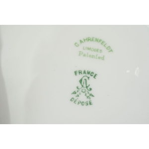 72123 LIMOGES C. AHRENFELDT SECESYJNA WAZA TERYNA KWIATOWY SZLACZEK (6).JPG