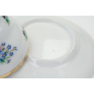 70480 BIEDERMEIER RĘCZNIE MALOWANE NIEZAPOMINAJKI FILIŻANKA ZE SPODKIEM (5).JPG
