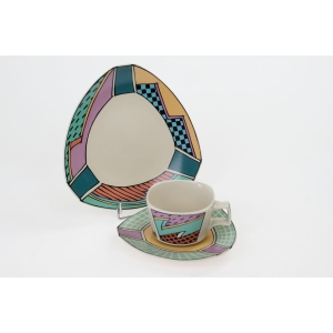 61699 ROSENTHAL FLASH DOROTHY HAFNER ŚNIADANIÓWKA LATA 80-TE POP-ART (5).jpg