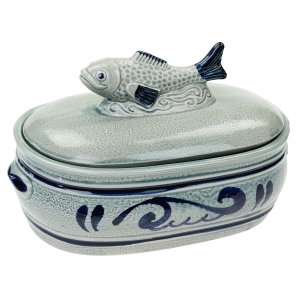 72447 GERZ ŚWIETNY CERAMICZNY POJEMNIK NA ŚLEDZIE RĘCZNIE MALOWANY (1).jpg