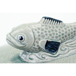 72447 GERZ ŚWIETNY CERAMICZNY POJEMNIK NA ŚLEDZIE RĘCZNIE MALOWANY (2).JPG