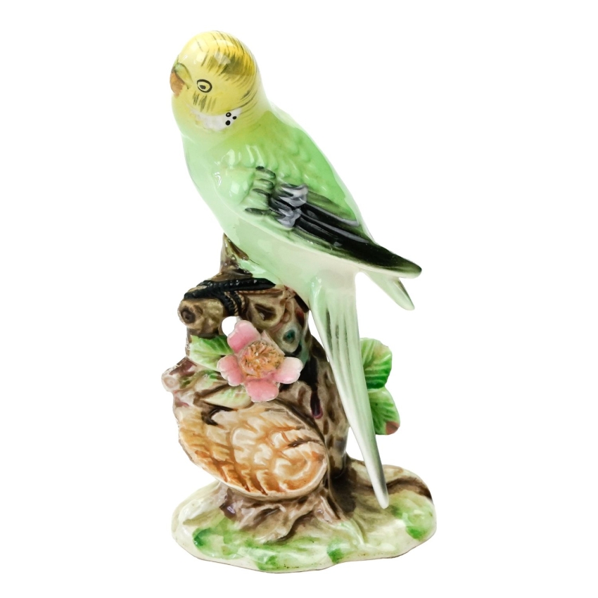 72506 ŚLICZNA FIGURKA PAPUGI PAPUŻKA RĘCZNIE MALOWANA (1).jpg